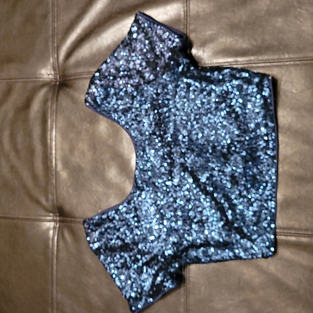 Sequined Crop top!